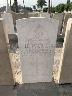 BAGHDAD (NORTH GATE) WAR CEMETERY - MORGAN, A